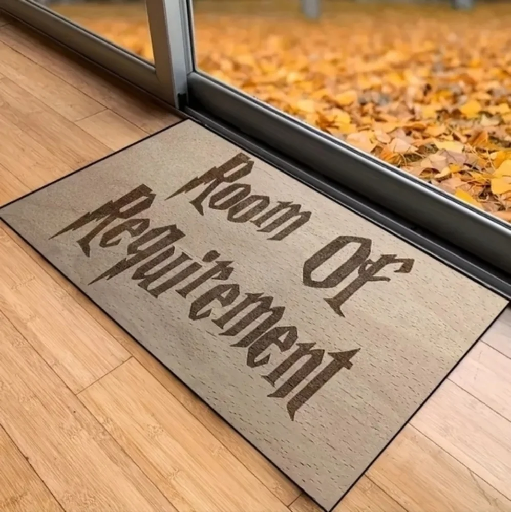 Harry Potter Room of Requirments Non-Slip Front Doormat Entryway 23.6in.×15.7in.
